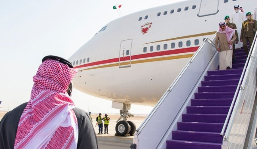 سفر پادشاه بحرین به ریاض؛ بن‌سلمان به استقبال رفت
