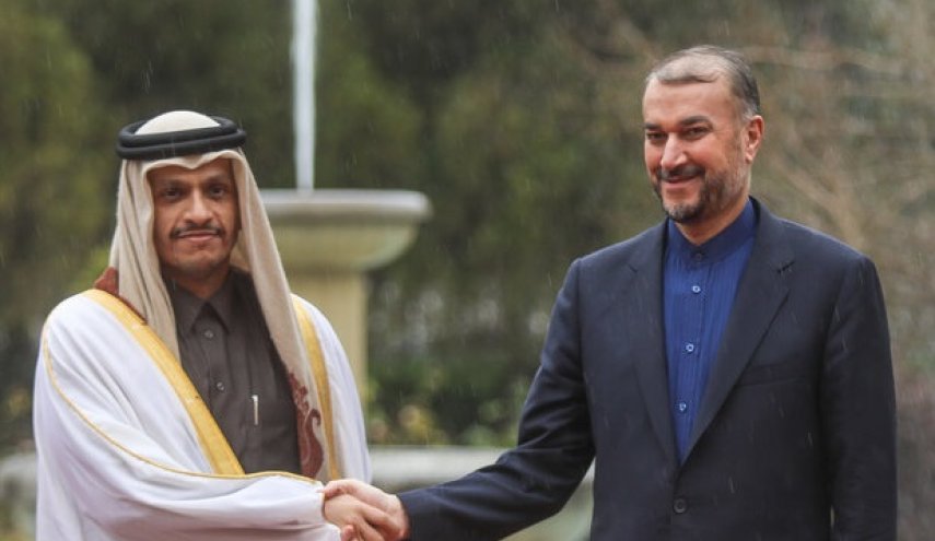 گفت‌وگوی تلفنی وزیر خارجه قطر با امیرعبداللهیان