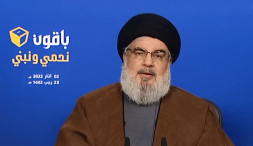سید حسن نصرالله:  آماده برگزاری انتخابات پارلمانی در لبنان هستیم/ شعار انتخاباتی ما 