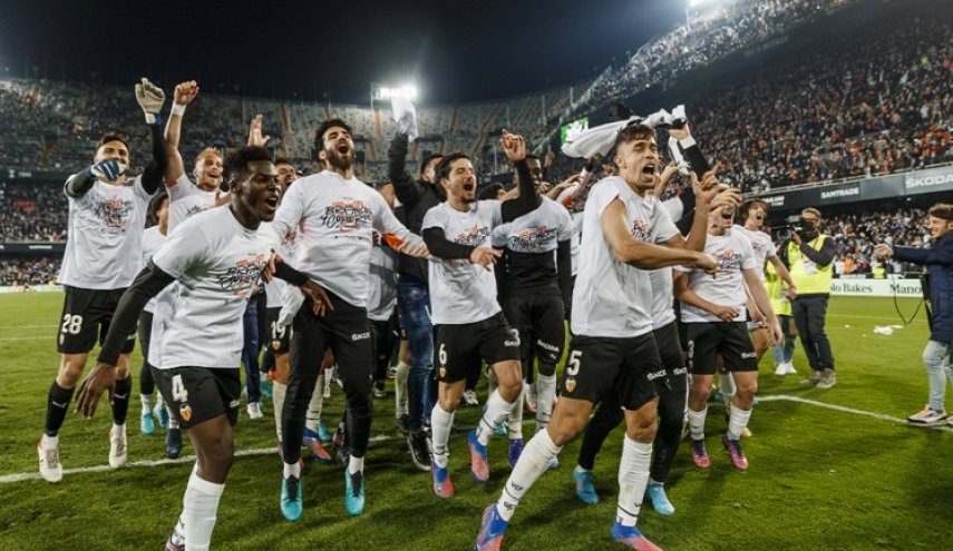 فالنسيا يتأهل إلى نهائي كأس إسبانيا
