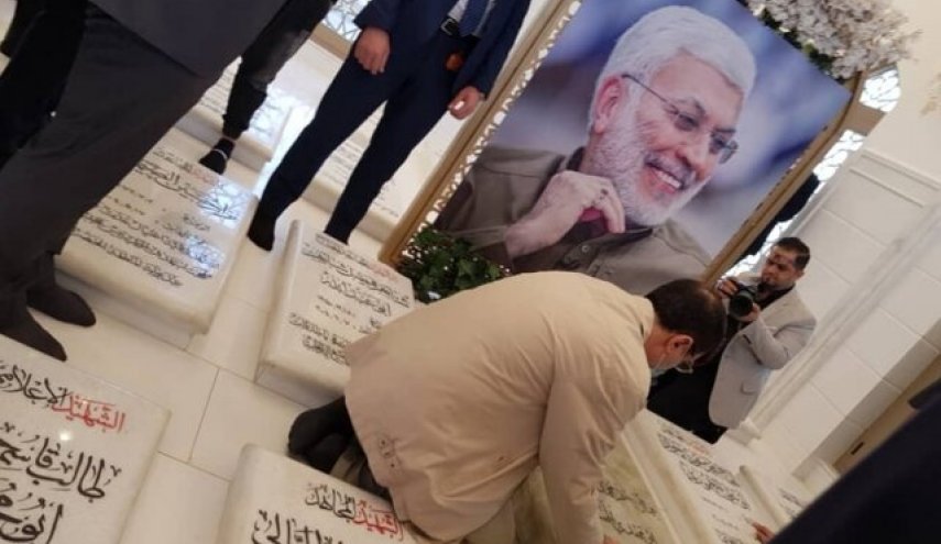 دیدار رئیس بنیاد شهید با استانداران نجف و کربلا/ حضور بر مزار شهید ابومهدی المهندس

