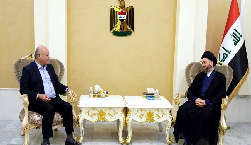 صالح والحكيم يؤكدان أهمية حلحلة الأزمة السياسية بالحوار