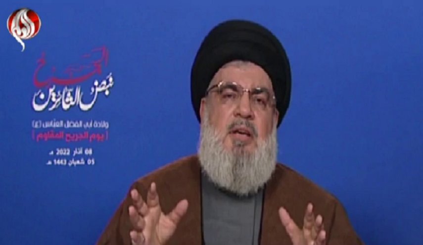 السيد نصر الله يطل مساء الاثنين المقبل عبر شاشة المنار