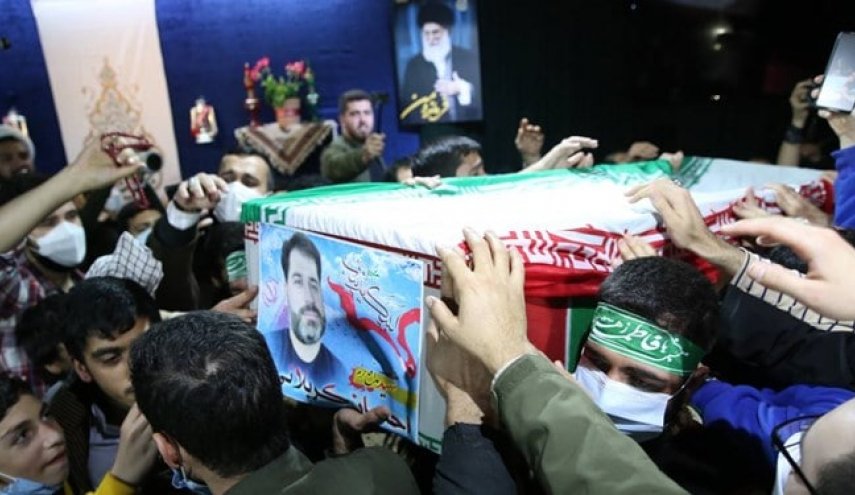 پیکر 2 شهید مدافع حرم در تهران تشییع شد
