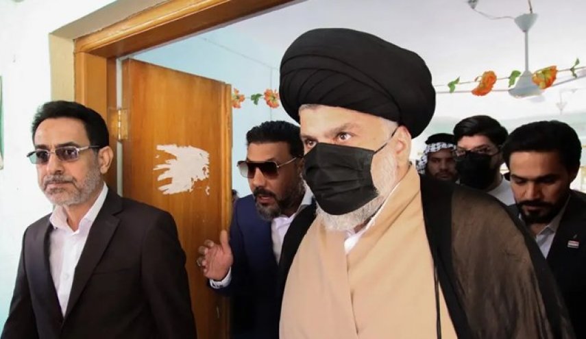 نشست مقتدی الصدر با رهبران کمیته هماهنگی شیعیان و رئیس پارلمان عراق
