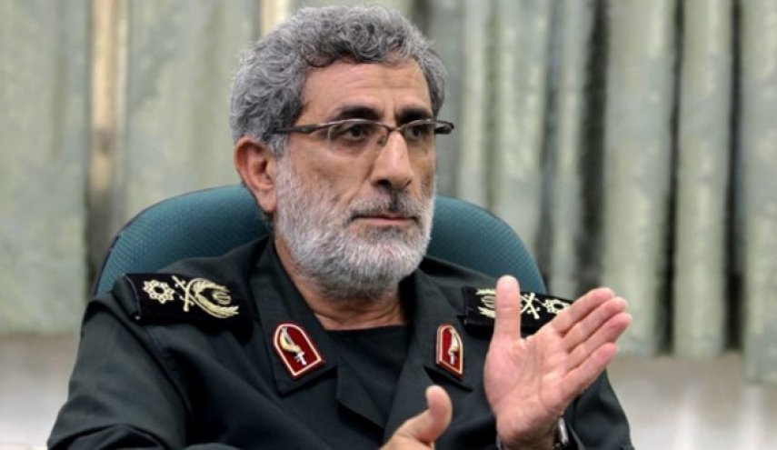 حضور سردار قاآنی در مسجد سلمان فارسی نهاد ریاست جمهوری