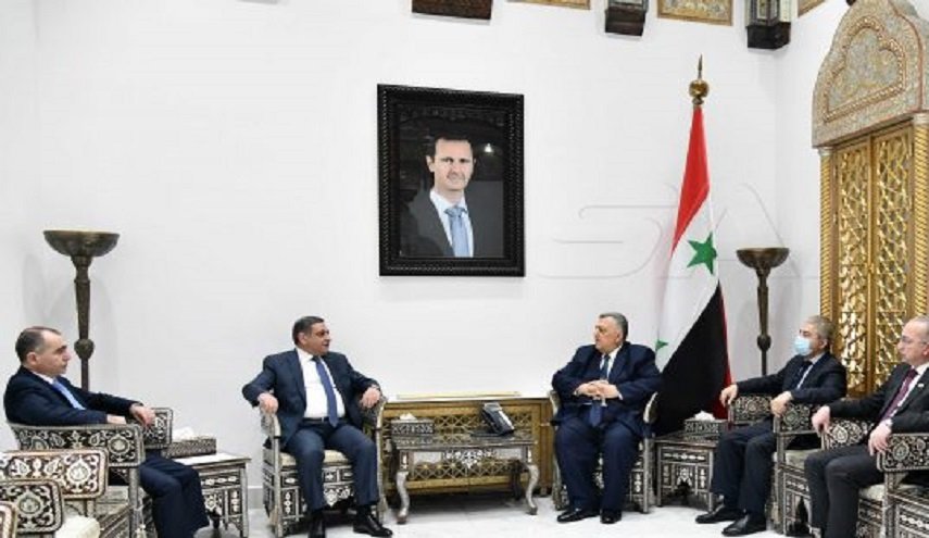 الصباغ يؤكد عمق العلاقات السورية الأرمينية