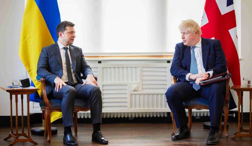 رهبران انگلیس و اوکراین آخرین وضعیت جنگ را بررسی کردند