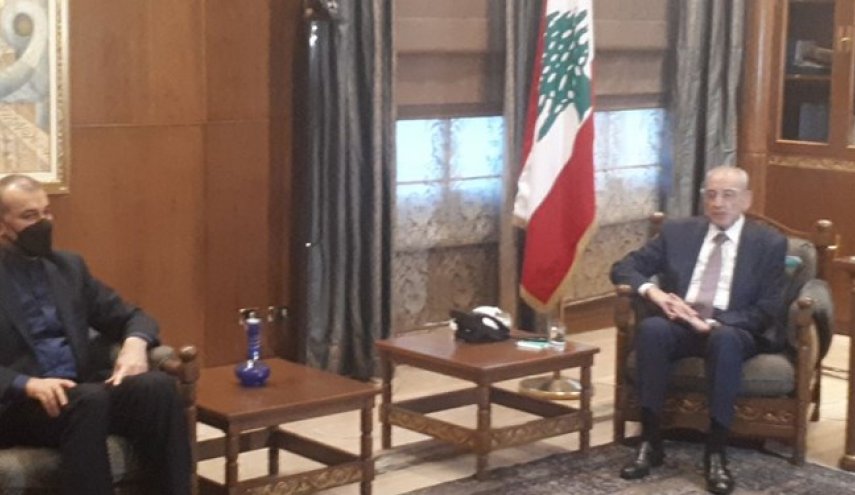 دیدار امیرعبداللهیان با نبیه بری
