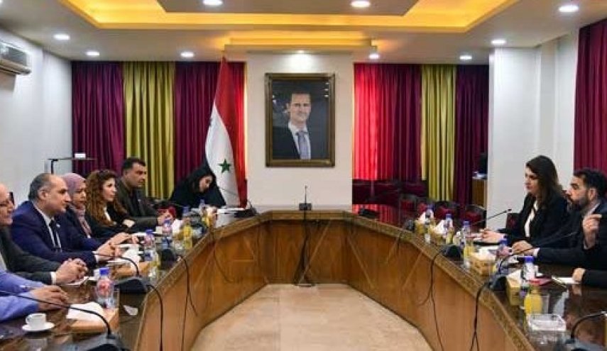 مباحثات سورية أرجنتينية في مجلس الشعب
