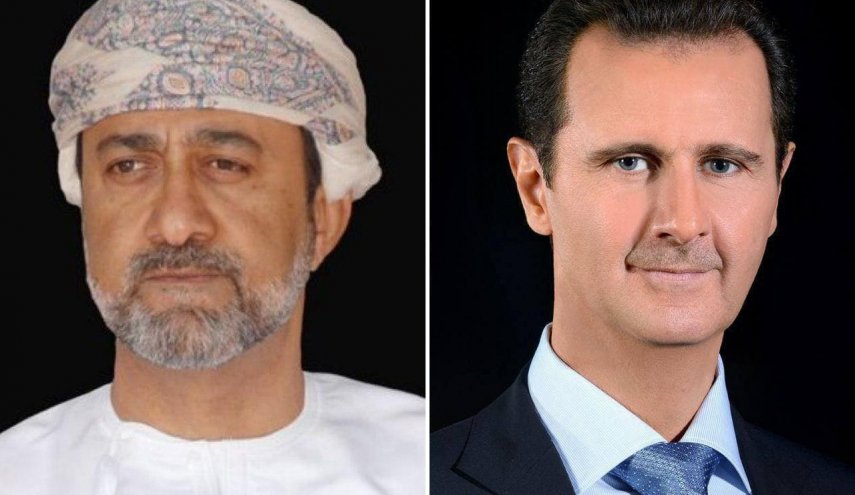 الرئيس السوري وسلطان عُمان يبحثان العلاقات بين بلديهما