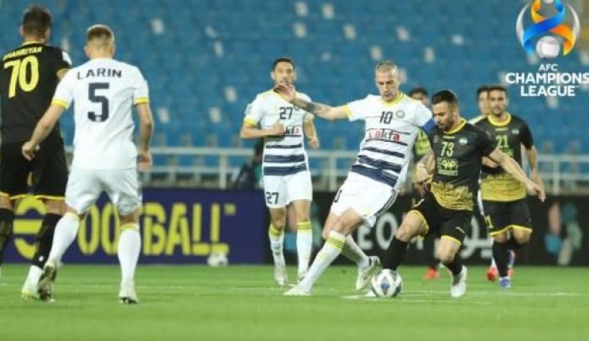 سباهان الإيراني يهزم باختاكور الأوزبكي بثلاثية