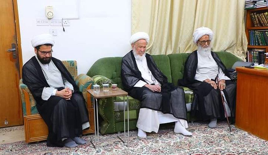 بينهم آية الله السيد السيستاني.. لقاءات بين مراجع الدين في النجف الأشرف+صور