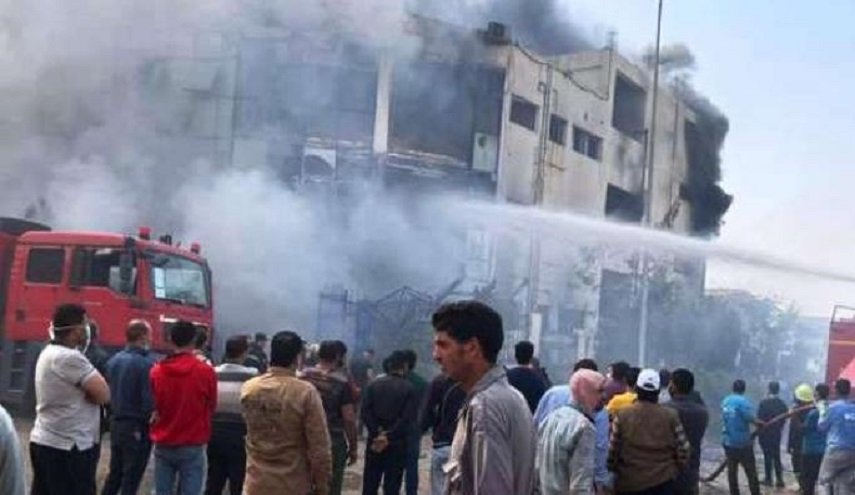 16 إصابة جراء إنفجار 