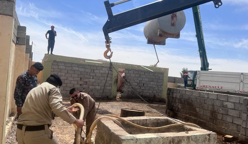 ضبط وكر لتهريب وتدوير النفط في صلاح الدين بالعراق

