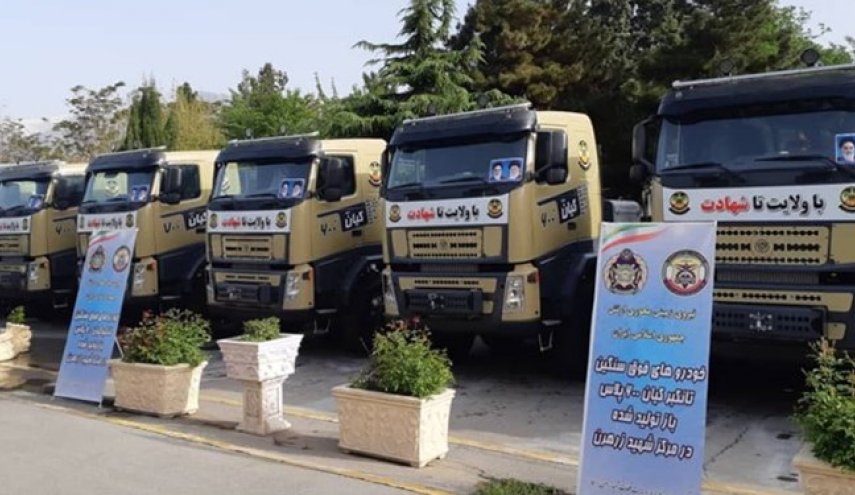 ازاحة الستار عن احدث منجزات القوة البرية للجيش الايراني