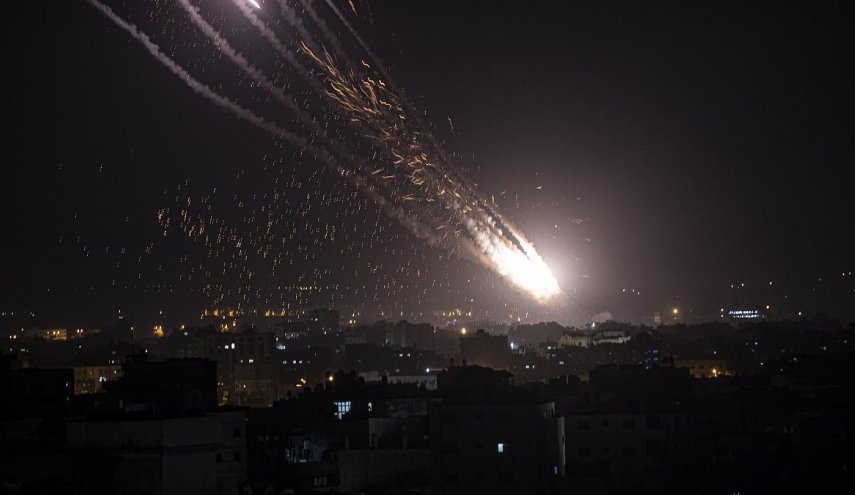 شلیک راکت از نوار غزه به النقب در فلسطین اشغالی

