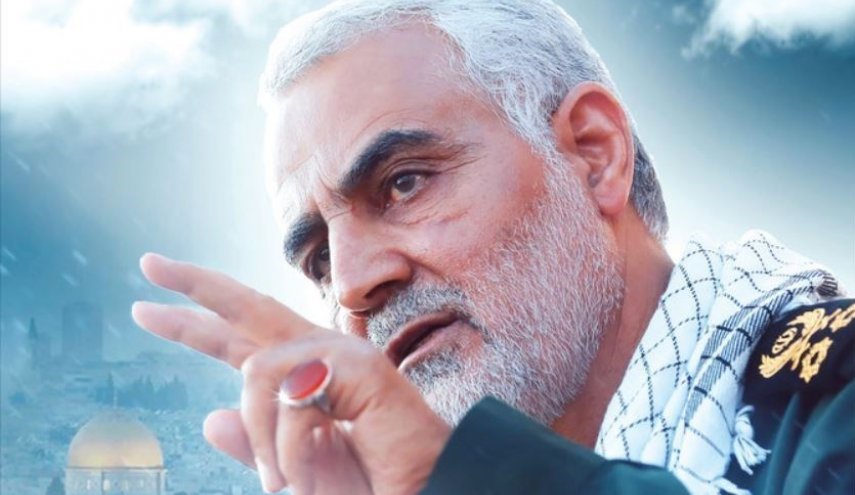 دستخط سپهبد شهید حاج قاسم سلیمانی در مورد قدس + عکس