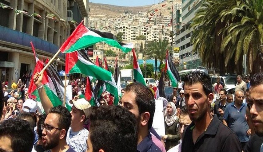 برگزاری تجمع همبستگی با قدس و مسجد الاقصی در «صیدا» لبنان