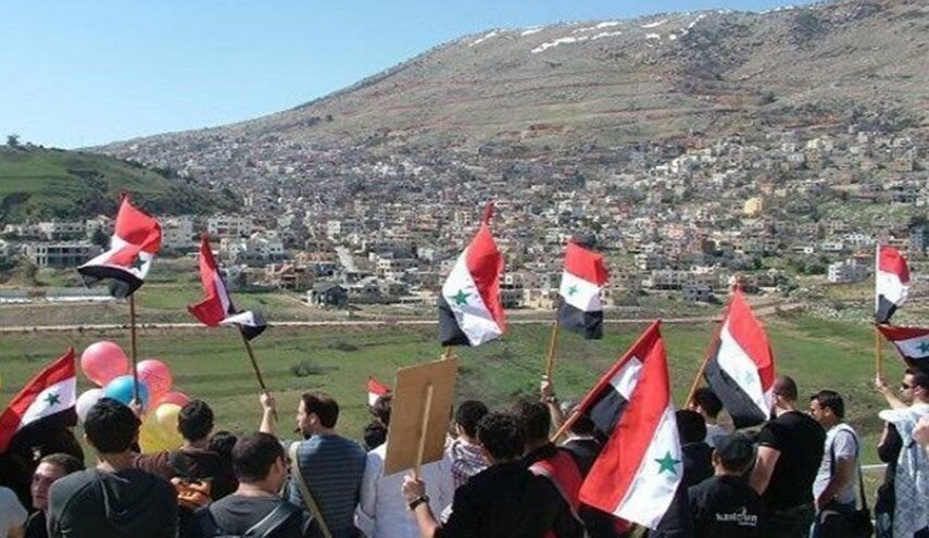 اعتراض ساکنان جولان اشغالی به رژیم صهیونیستی