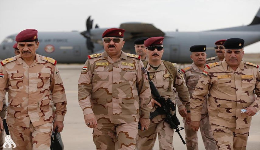 وفد أمني رفيع المستوى يتفقد القطاعات العسكرية في سنجار