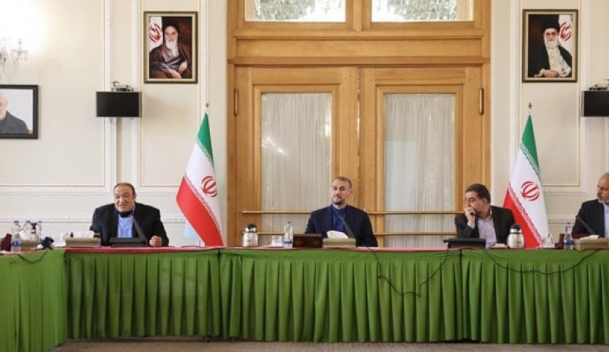 نشست هم اندیشی گروه دوستی پارلمانی ایران و چین و پاکستان با حضور امیرعبداللهیان