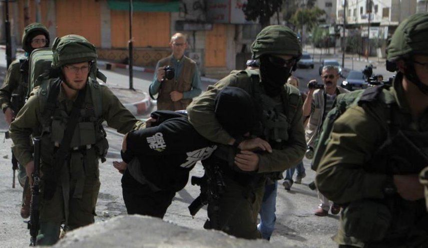 بازداشت ۱۳ فلسطینی توسط اشغالگران صهیونیست