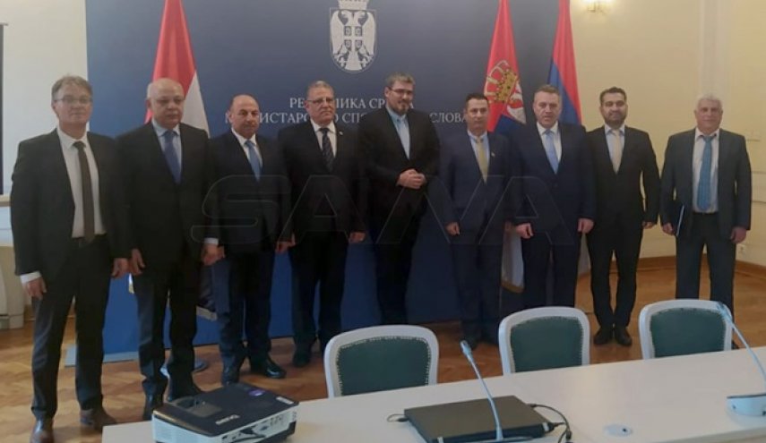 سوريا وصربيا تبحثان تعزيز التعاون الاقتصادي
