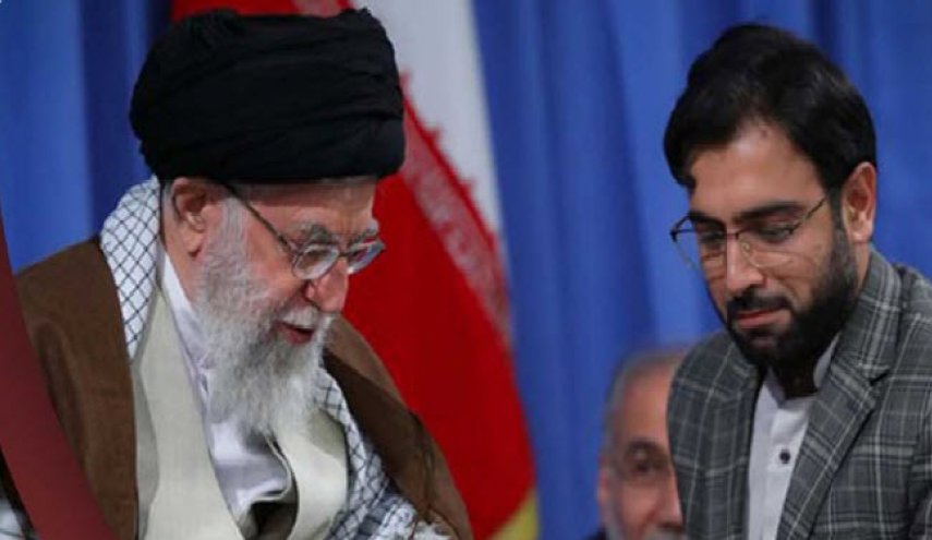 تقدیر رهبر انقلاب از قاری قرآن دیدار نمایندگان مجلس