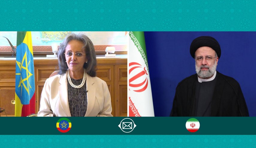 الرئيس الايراني يهنئ بالعيد الوطني في إثيوبيا