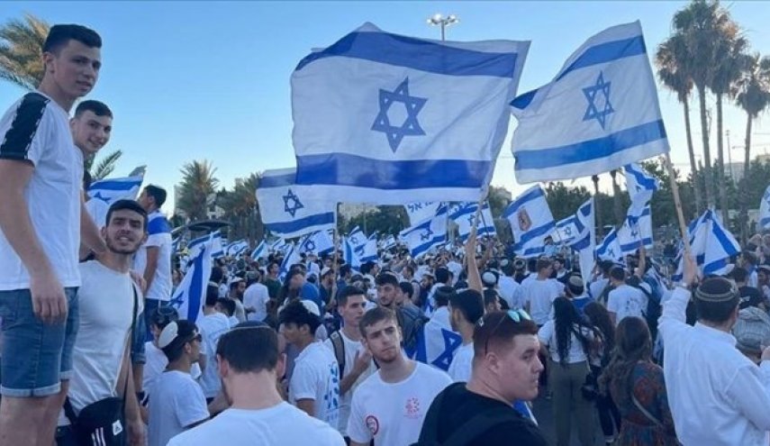 آماده‌باش صهیونیست‌ها از بیم پاسخ مقاومت فلسطین به راهپیمایی پرچم