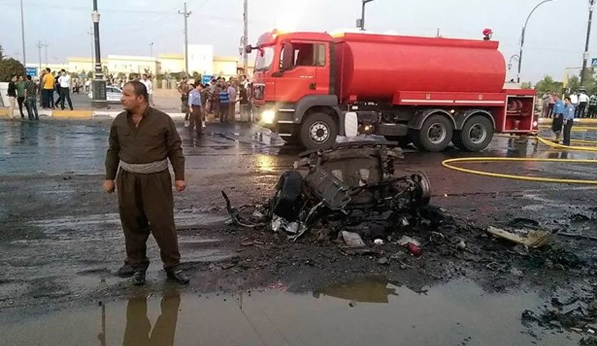 انفجار خودرو در شهر اربیل عراق