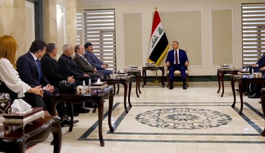 رئيس الوزراء العراقي يستقبل عدداً من الفنانين السوريين