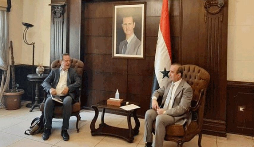 وزير الإدارة المحلية السوري يبحث مع منظمة انترسوس إمكانية تنفيذ مشاريع مشتركة