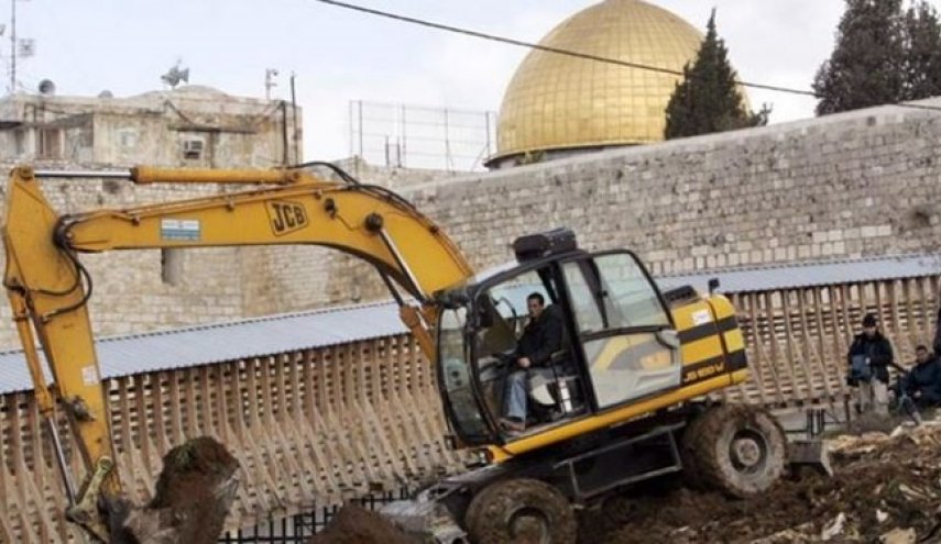 هشدار مفتی قدس درباره خطر تخریب مسجدالأقصی