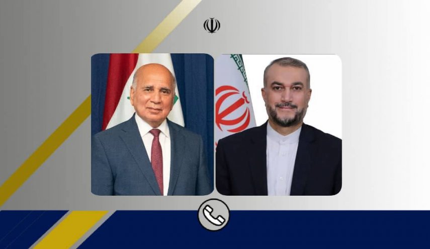 گفتگوی تلفنی امیرعبداللهیان با وزیر امور خارجه عراق
