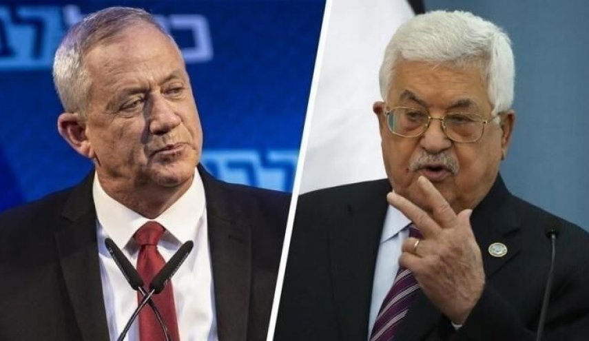 دیدار و گفتگوی محمود عباس با وزیر جنگ رژیم صهیونیستی