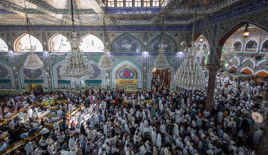 روز عرفه در کربلای معلی +عکس