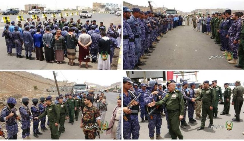 اليمن.. مفتش عام وزارة الداخلية يتفقد النقاط الأمنية فی صنعاء