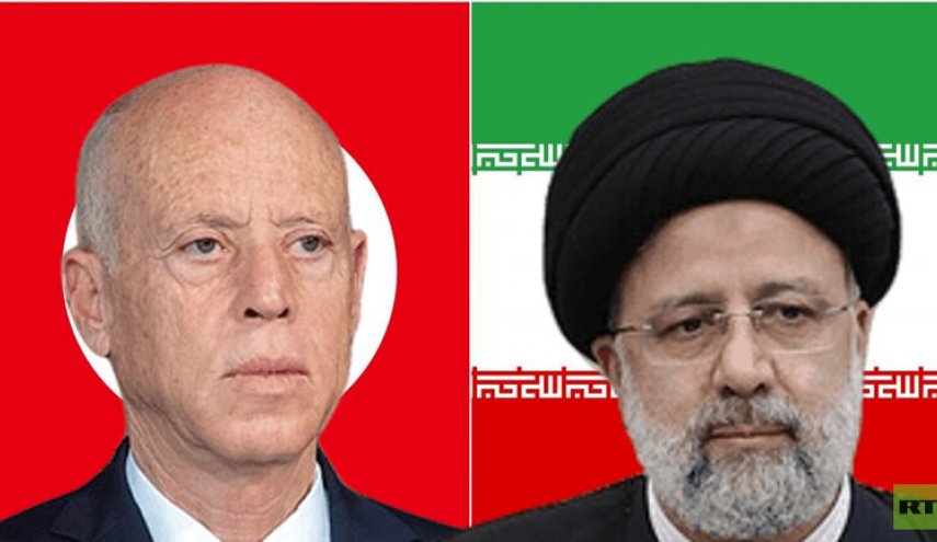 اتصال هاتفي بين الرئيسين الايراني والتونسي 
