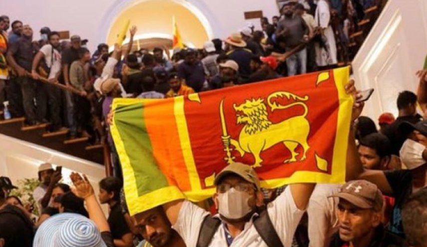 رئیس جمهور موقت سریلانکا سوگند یاد کرد