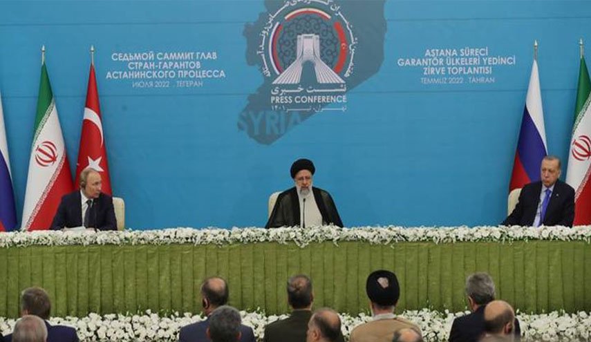حماس ترحب بنتائج قمة طهران وتؤكد على وحدة سوريا