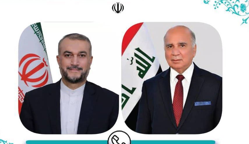 امیرعبداللهیان در گفت وگو با همتای عراقی، گلوله‌باران «زاخو» را محکوم کرد