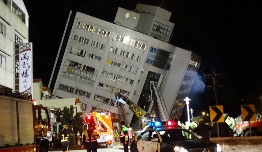 زلزال بقوة 5.2 درجة يضرب شرق تايوان
