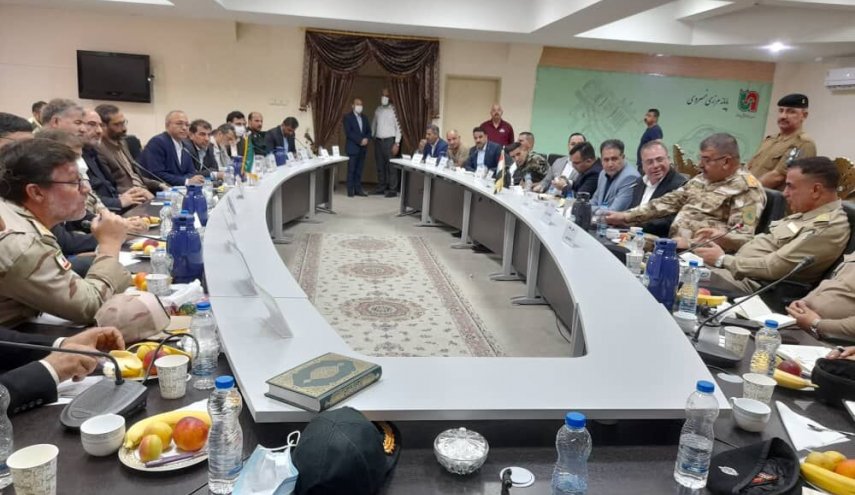 جلسه هماهنگی مسئولان دیاله عراق و کرمانشاه جهت تسهیل تردد زائران اربعین
