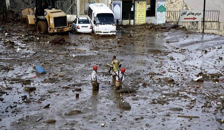 حصيلة جديدة ..7 قتلى و14 مفقودا بسيول طهران