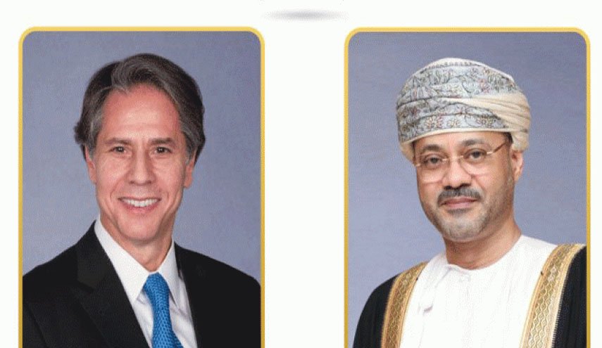 وزير الخارجية العماني يتلقى اتصالا هاتفيا من نظيره الاميركي