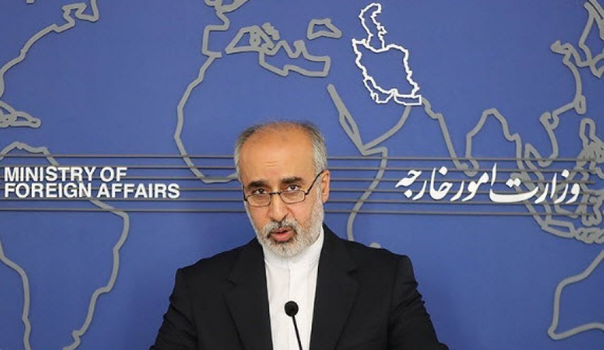 کنعانی: ایران در برابر تداوم اعمال تحریم‌ها واکنش قاطع و محکم نشان خواهد داد