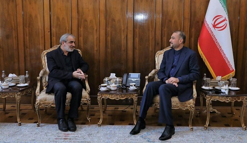 أميرعبداللهيان وكدخدائي يؤكدان المتابعة القانونية لملف اغتيال الشهيد سليماني
