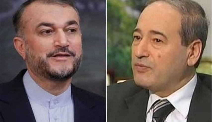 أميرعبداللهيان يبحث مع فيصل المقداد مستجدات الأوضاع في غزة